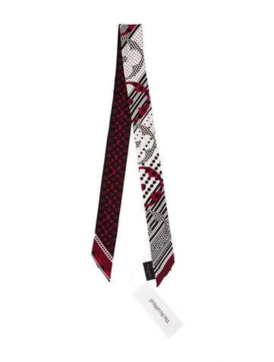 Pre-owned Louis Vuitton Patterned Silk Tie In Multi