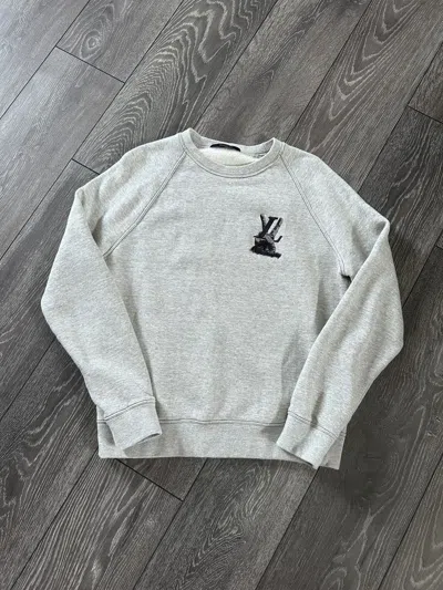 Pre-owned Louis Vuitton Peace And Love Sweatshirt