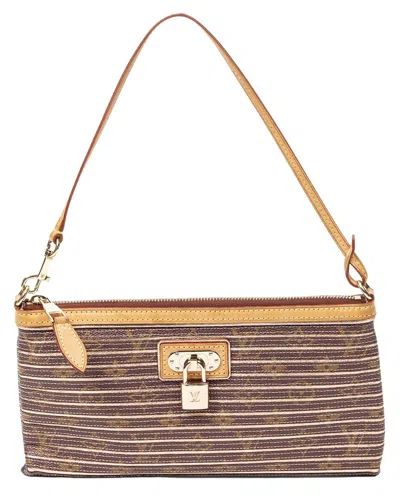 Pre-owned Louis Vuitton Peach Monogram Eden Ltd. Ed. Ete 2010 Zoe Pochette (authentic  Pre-loved)