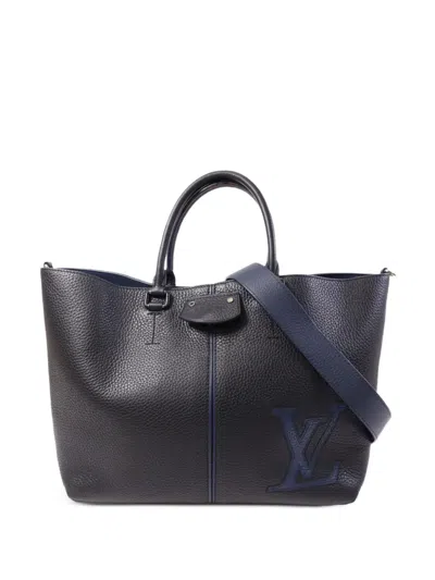 Pre-owned Louis Vuitton Pernelle Tote Bag In Black