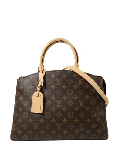 Pre-owned Louis Vuitton Petit Palais Two-way Tote Bag In Brown
