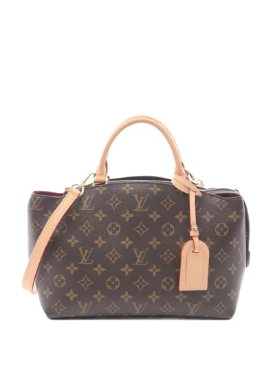 Pre-owned Louis Vuitton Petit Pare Pm Handbag In Brown
