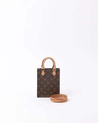 Pre-owned Louis Vuitton Petit Sac Plat Crossbody Bag