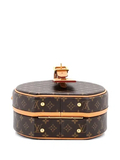 Pre-owned Louis Vuitton Petite Boite Chapeau Bag Monogram Canvas Crossbody Bag