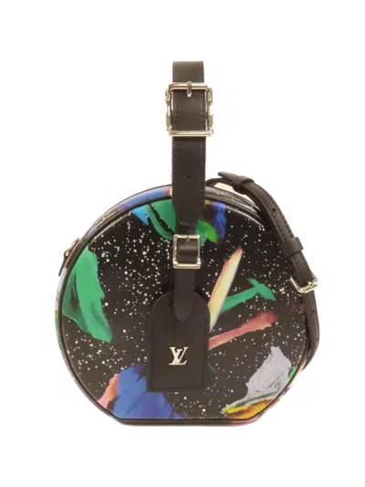 Pre-owned Louis Vuitton Petite Boite Chapeau Crossbody Bag In Black