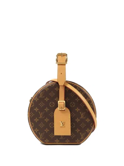 Pre-owned Louis Vuitton Petite Boite Chapeau Handbag In Brown