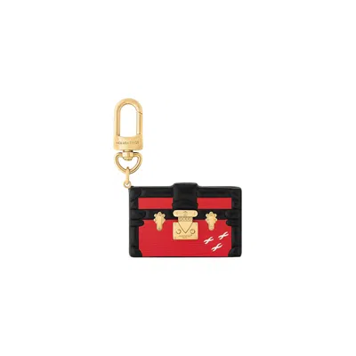 Pre-owned Louis Vuitton Petite Malle Epi Bag Charm 'red' | Women's Size Onesize