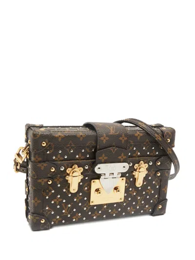 Pre-owned Louis Vuitton Petite Malle Tote Bag In Brown