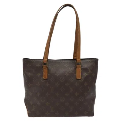 Pre-owned Louis Vuitton Piano Brown Canvas Tote Bag ()