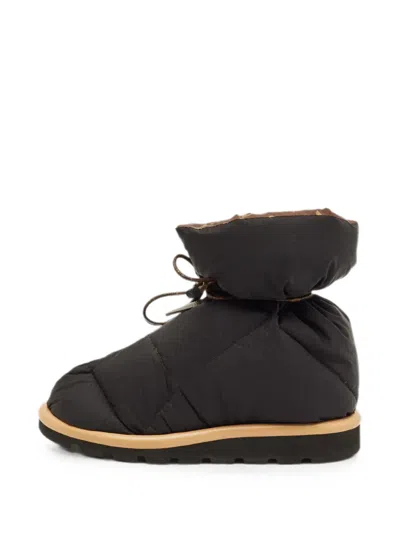 Pre-owned Louis Vuitton Pillow Quilted Ankle Boots In Black