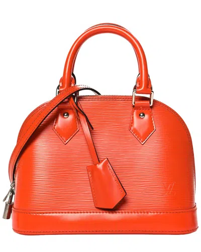 Pre-owned Louis Vuitton Alma Leather Clutch