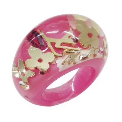 Pre-owned Louis Vuitton Pink Band Ring ()