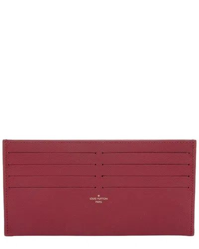 Pre-owned Louis Vuitton Pink Calfskin Felicie Insert (authentic Pre-loved)