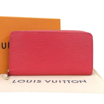 Pre-owned Louis Vuitton Pink Cuir Ombre Leather Wallet (bi-fold) ()