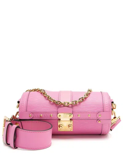 Pre-owned Louis Vuitton Pink Epi Leather Papillon Trunk Bag (authentic Pre-loved)