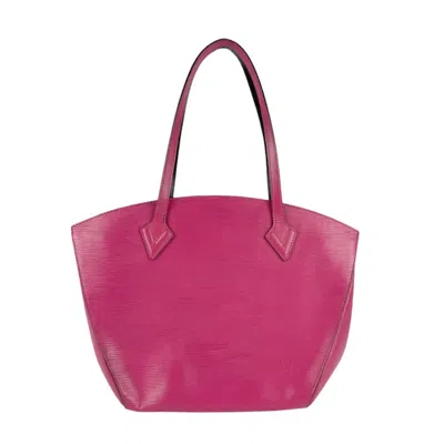 Pre-owned Louis Vuitton Pink Epi Leather Shoulder Bag ()