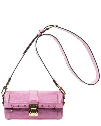 Louis Vuitton Pink Epi Papillon Trunk (authentic Pre-loved)