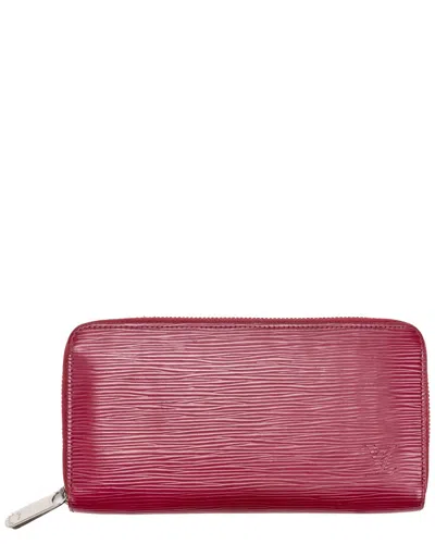Pre-owned Louis Vuitton Pink Epi Zippy Wallet (authentic Pre-loved)