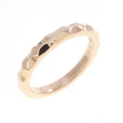 Pre-owned Louis Vuitton Pink Gold (18k) Band Ring ()