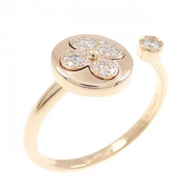 Pre-owned Louis Vuitton Pink Gold (18k) Band Ring ()