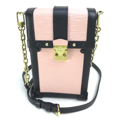 Pre-owned Louis Vuitton Pink Leather Shoulder Bag ()