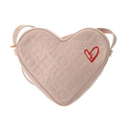 Pre-owned Louis Vuitton Pink Leather Shoulder Bag ()
