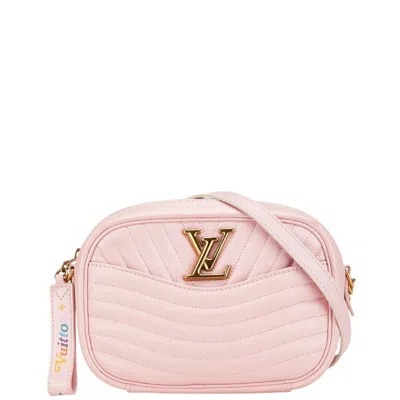 Pre-owned Louis Vuitton Pink Leather Shoulder Bag ()