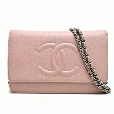 Pre-owned Louis Vuitton Pink Leather Shoulder Bag ()