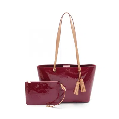 Pre-owned Louis Vuitton Pink Leather Tote Bag ()