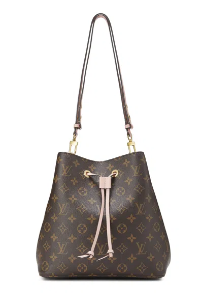 Pre-owned Louis Vuitton Pink Monogram Canvas Neo Noé