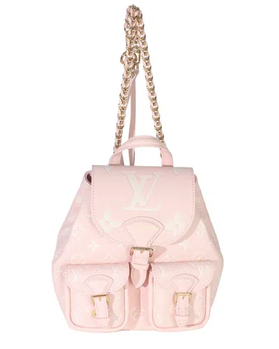 Louis Vuitton Pink Monogram Empreinte Backup (authentic Pre-loved)