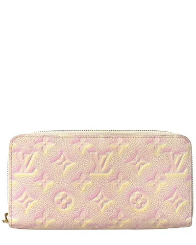 Pre-owned Louis Vuitton Stardust Canvas Zippy Wallet