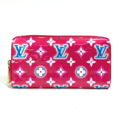 Pre-owned Louis Vuitton Pink Other Long Wallet (bi-fold) ()