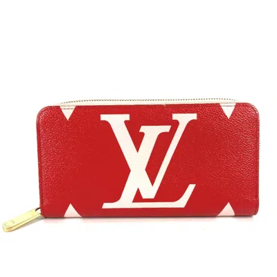 Pre-owned Louis Vuitton Pink Other Long Wallet (bi-fold) ()