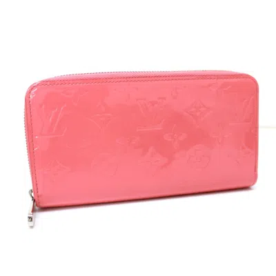 Pre-owned Louis Vuitton Pink Other Long Wallet (bi-fold) ()