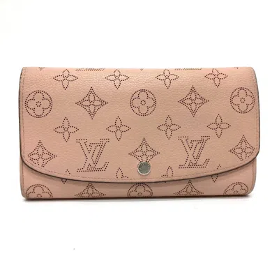 Pre-owned Louis Vuitton Pink Other Long Wallet (bi-fold) ()