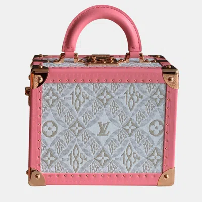 Pre-owned Louis Vuitton Pink Petite Valise 1854 Top-handle Hard Case