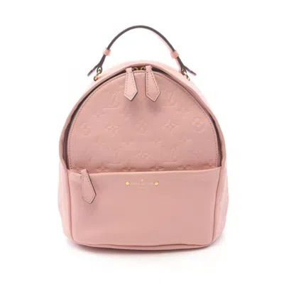 Pre-owned Louis Vuitton Pink Rose Poudre Monogram Empreinte Backpack ()