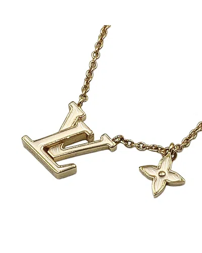 Pre-owned Louis Vuitton Plated Iconic Enamel Necklace (authentic Pre-loved)