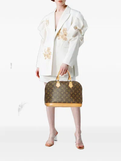 Louis Vuitton Pm Alma Tote Bag In Pattern