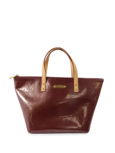 Pre-owned Louis Vuitton Pm Bellevue Handbag In Purple