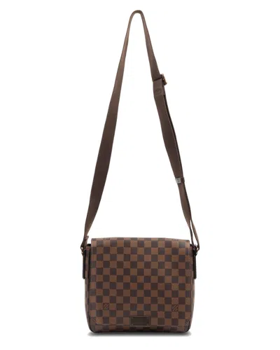 Pre-owned Louis Vuitton Pm Damier Ebene Canvas Crossbody
