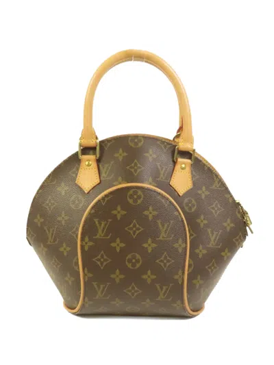 Pre-owned Louis Vuitton Pm Ellipse Monogram Tote Bag In Brown