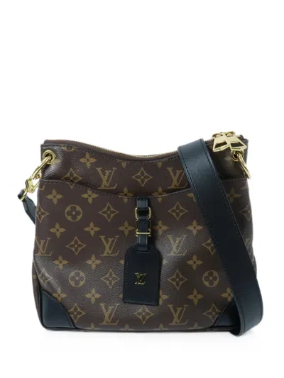 Pre-owned Louis Vuitton Pm Odeon Monogram Shoulder Bag In Brown