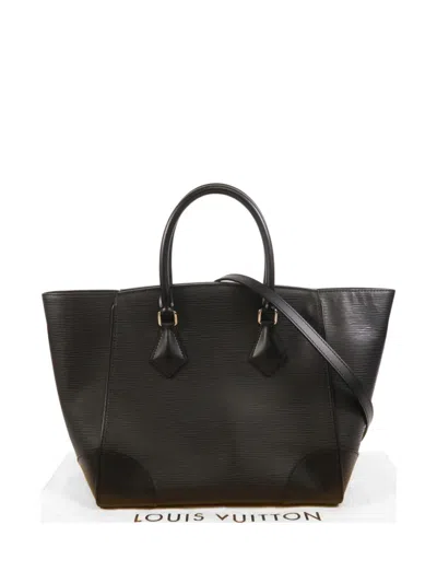 Pre-owned Louis Vuitton Pm Phoenix Épi Tote Bag In Black