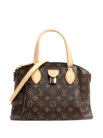 Pre-owned Louis Vuitton Pm Rivoli Tote Bag In Brown
