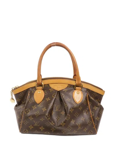 Pre-owned Louis Vuitton Pm Tivoli Monogram Handbag In Brown