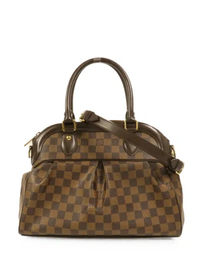 Louis Vuitton Pm Trevi Damier-pattern Shoulder Bag In Brown