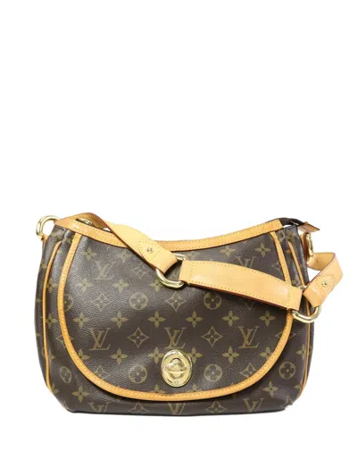 Pre-owned Louis Vuitton Pm Tulum Monogram Shoulder Bag In Brown