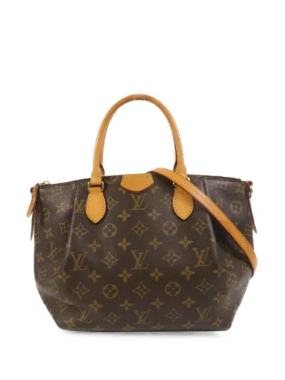 Pre-owned Louis Vuitton Pm Turenne Monogram Tote Bag In Brown